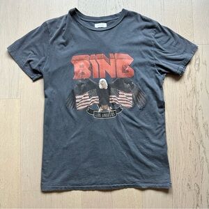 Anine Bing Vintage Eagle Graphic Tee